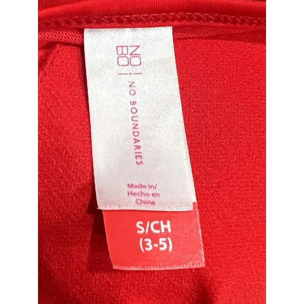 No Boundaries girls red